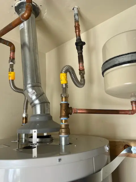 Water heater installation and plumbing repair in Rocky Gorge Meadows